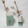 Duo de vases paysage - Vert Lichen